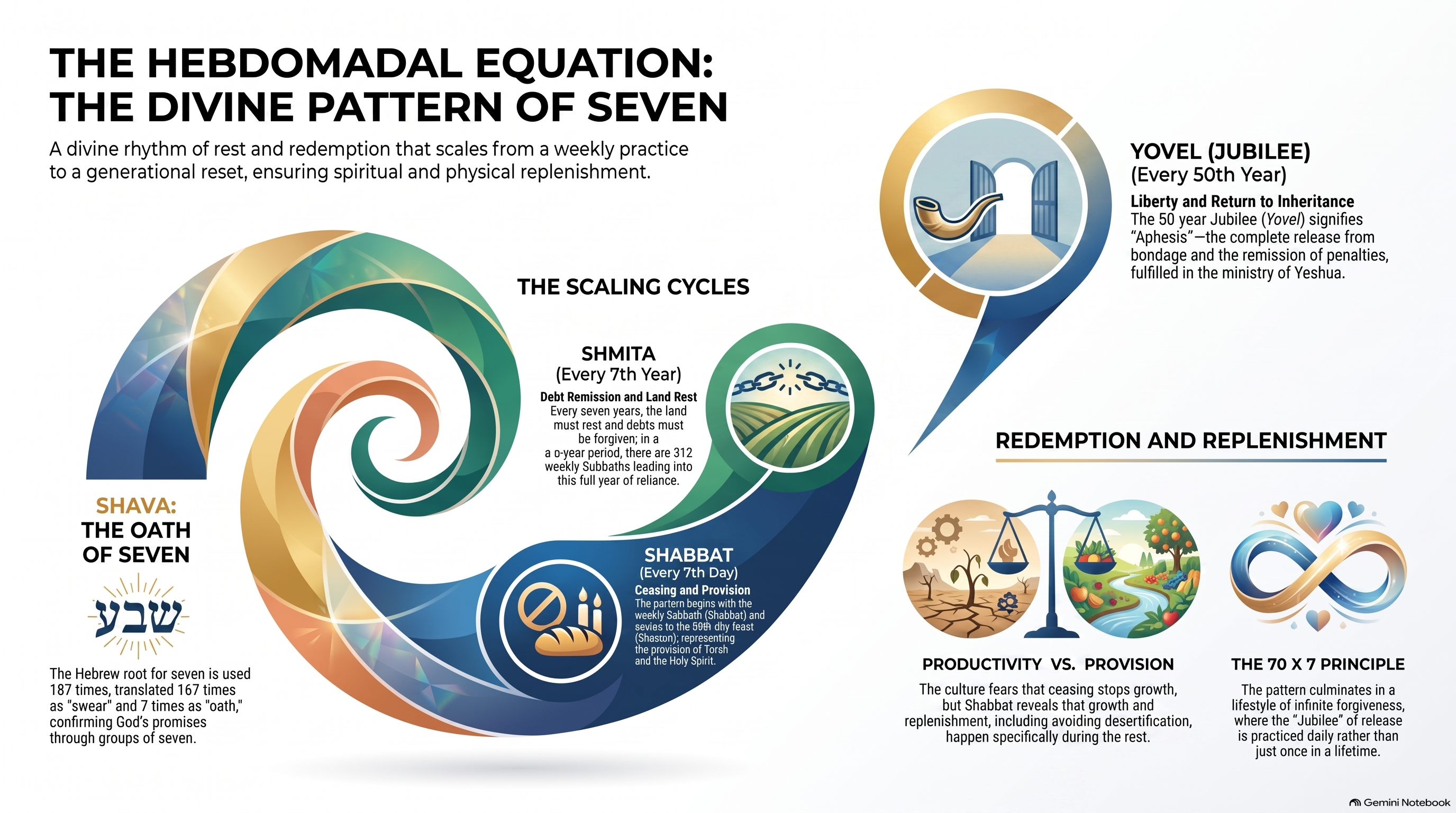 Infographic — The Hebdomadal Equation